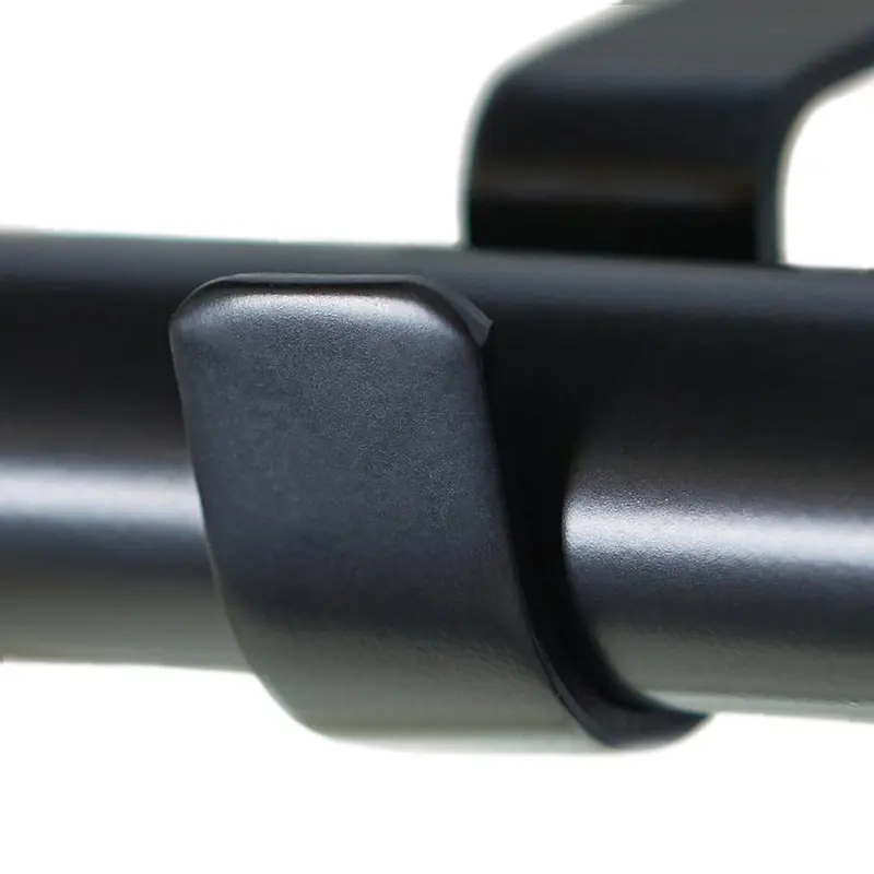 allen   roth Matte Black Single Curtain Rod Bracket