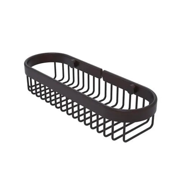 Allied Brass Oval Toiletry Wire Basket in Venetian Bronze