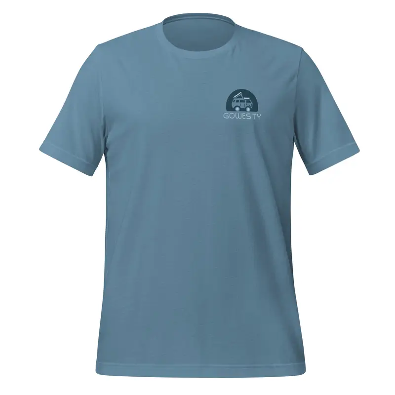 Golden State Westy T-ShirtSteel Blue / XS