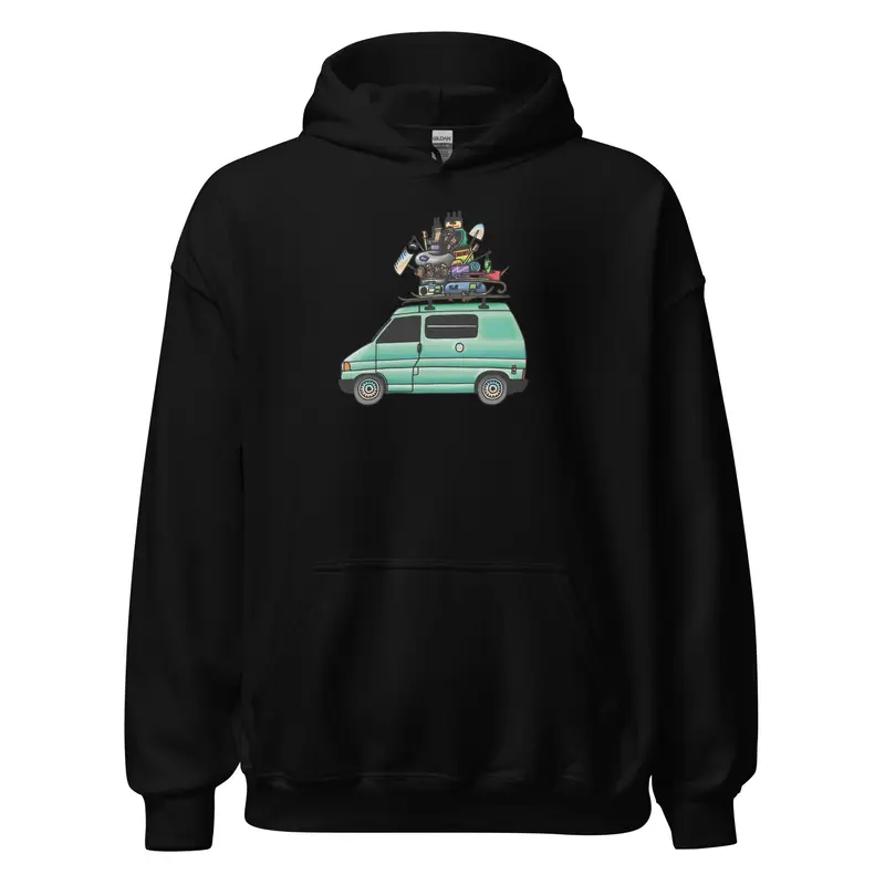 RAD Eurovan Unisex HoodieBlack / S