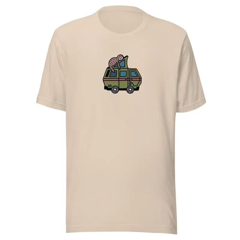 Stewie Sloth T-ShirtToast Orange / XS