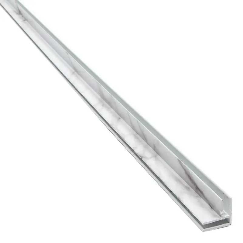 Palisade Carrara Marble Trims5 mm Inside Corner Trim