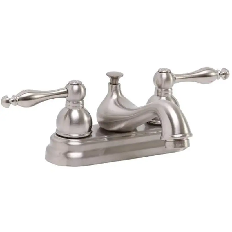 Premier Wellington Ceramic Disc Bathroom Faucet With Teapot Style Handles