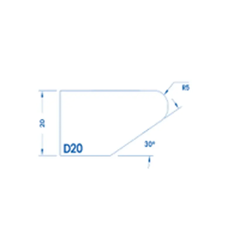 C40(40mm Pencil/Crescent - Router Bits)Standard Full Kit (BITS) / Breaker