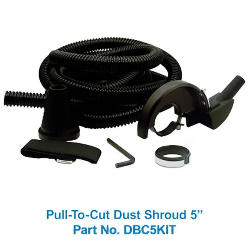 Pull-To-Cut Shroud Kit Removes Dust For Dry Pull-To-Cut Method5"