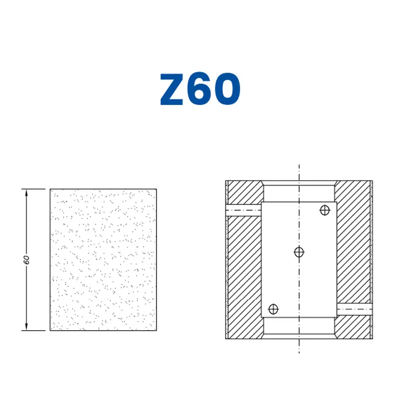 Z60(60mm Flat Edge)EHS Kit (All materials high speed) / 1