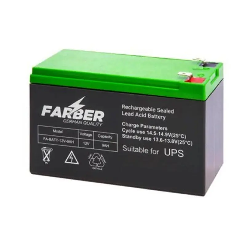 Farber SLA Battery 12V - 9 AH | FA-BATT-12V-9AH