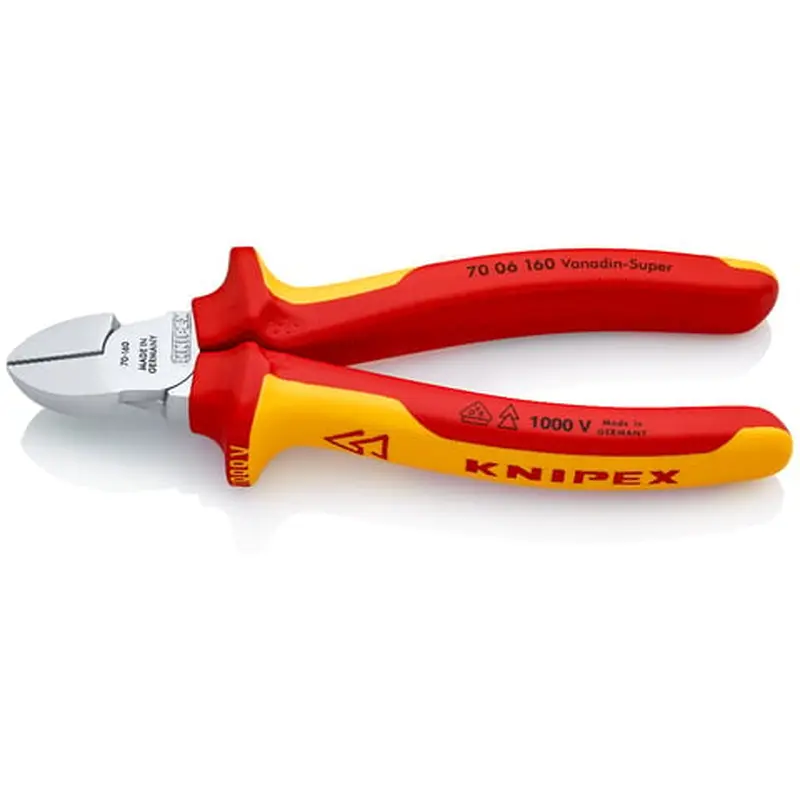 Knipex Diagonal Cutter 160mm Chrome