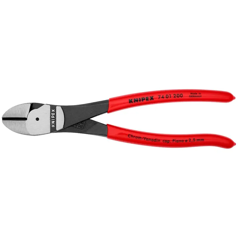 KNIPEX High Leverage Diagonal Cutter 200 mm | 74 01 200