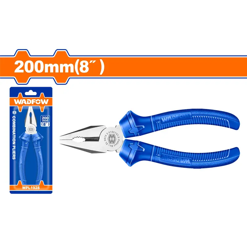 Wadfow 8-Inch Combination Pliers WPL1928