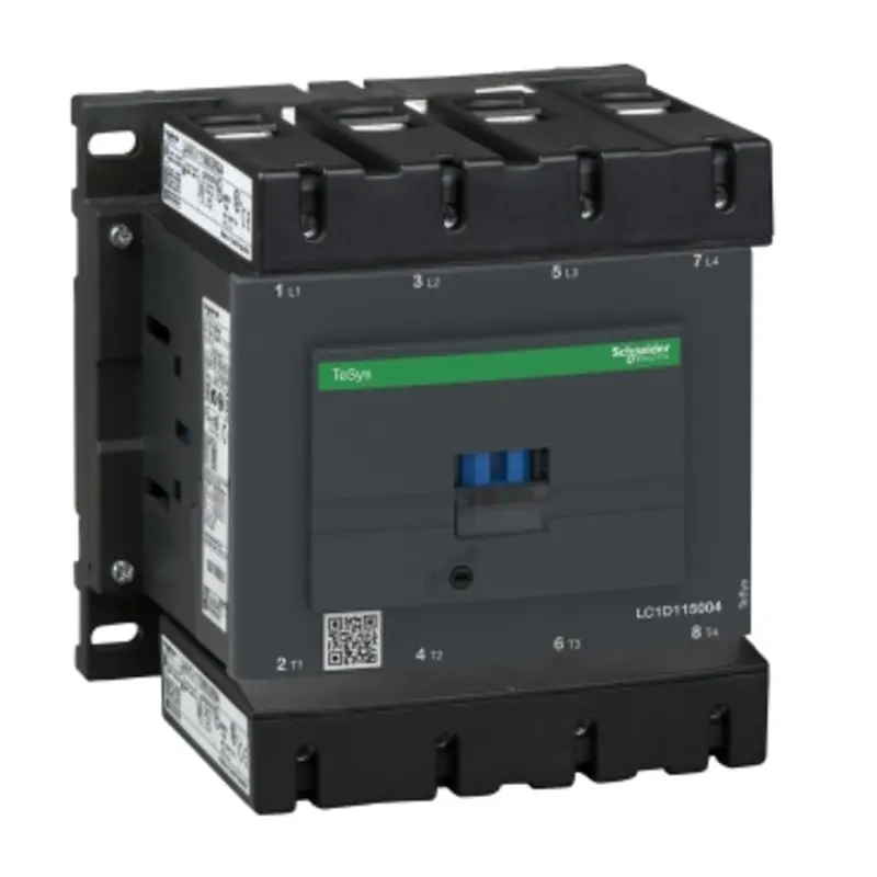Contactor, 115kw, Ith= 250a coil 220vac, 4p | LC1D115004M7