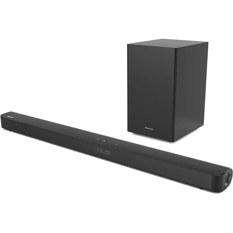 Hisense Sound Bar 2.1 CH With Wireless Subwoofer - 120W