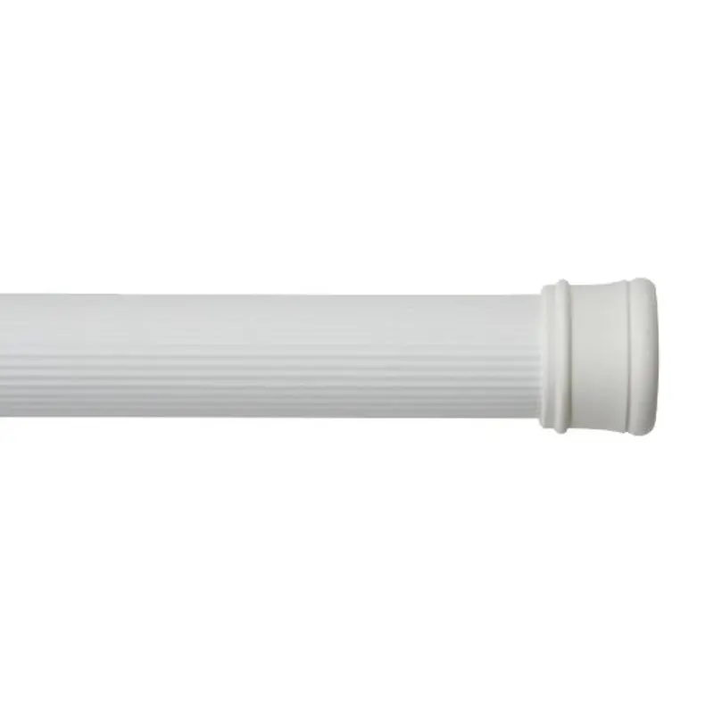 Kenney KN609L/1 Shower Tension Rod, 42 to 72 in L Adjustable, Steel
