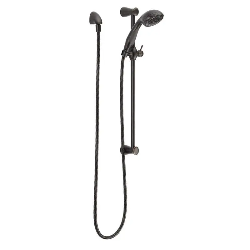 3-Spray Slide Bar Hand Shower in Venetian BronzeChampagne Bronze / 4.09