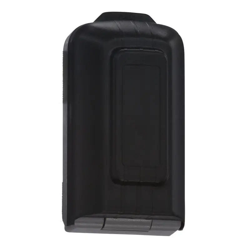 5-Key Lock Box with Pushbutton Combination Lock and Alarm Sensor, Titanium