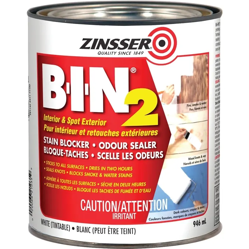 Zinsser 261663 Stain Blocker, White, 946 mL, Can