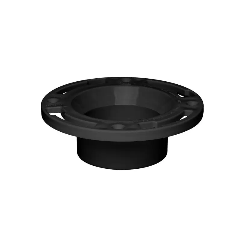 Oatey 3 in. or 4 in. ABS Closet Flange with Plastic Ring without Test Cap3" or 4"