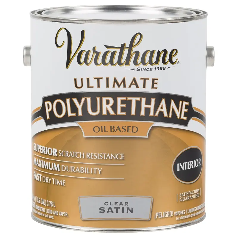 Varathane 9132 Polyurethane, Liquid, Clear, 1 gal, Can
