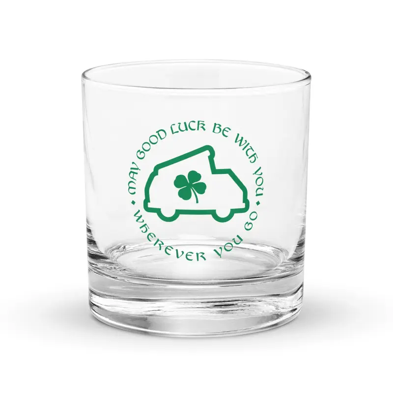 Lucky Westy Rocks Glass