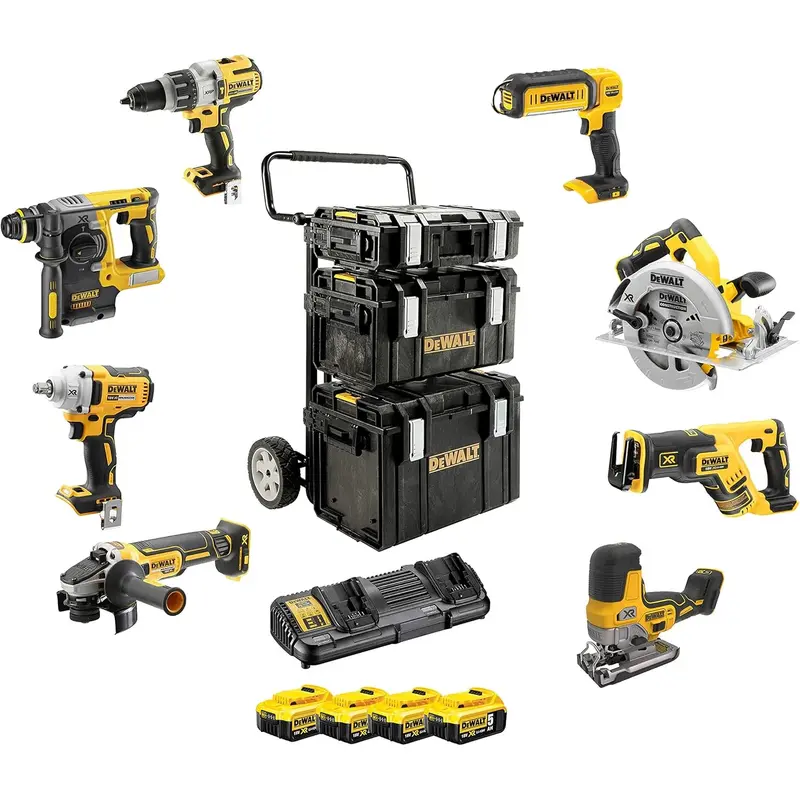 DeWalt  18V XR Brushless 8-Piece Kit | DCK856P4-QW