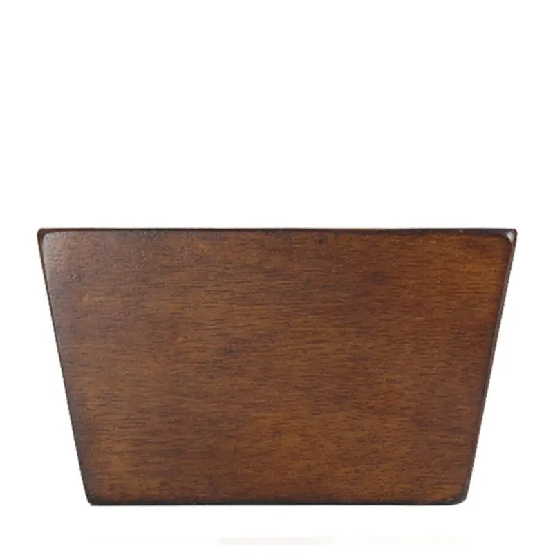 Square Leg Walnut 3" x 5"-3.75" 20/case-H