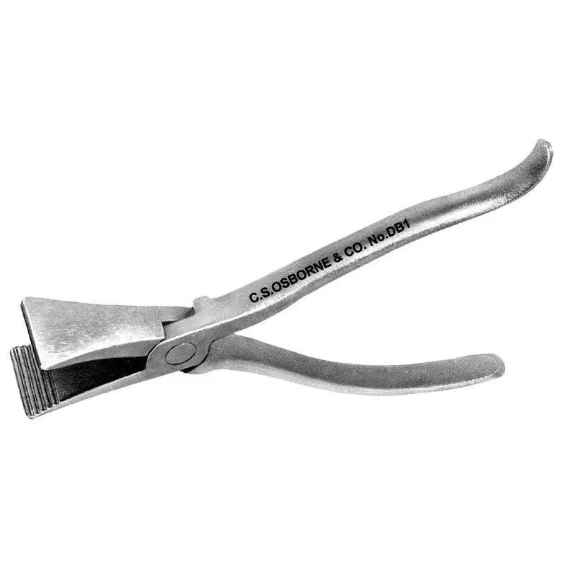 C.S. OsborneDuck Bill Plier #DB1Style DB1 - Serrated Jaw