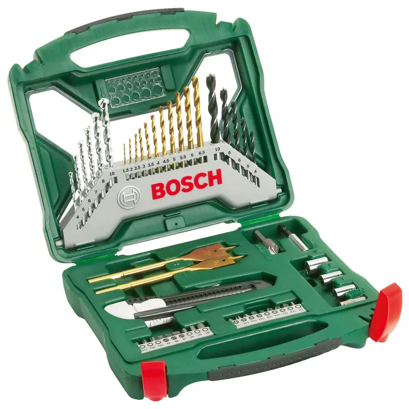 Titanium drilling and screwdriving Accessory Set | X-Line -50pcs