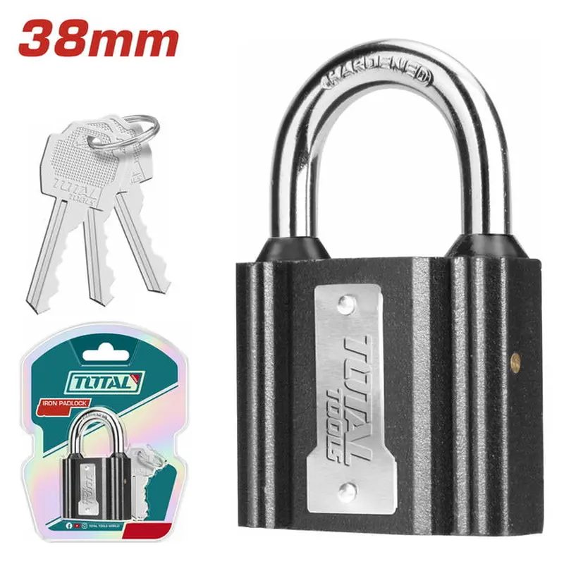 TOTAL IRON PADLOCK 38mm (TLK31381)