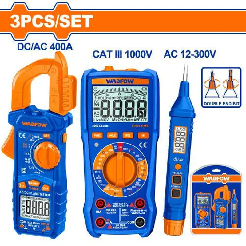 Wadfow Electrical Test Kit WDM94012