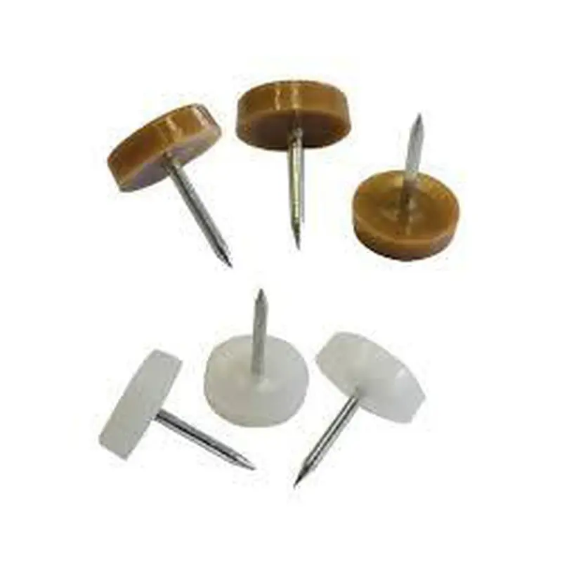 C.S. Osborne Chair Glide - 1000/box White or Black5/8" / Brown