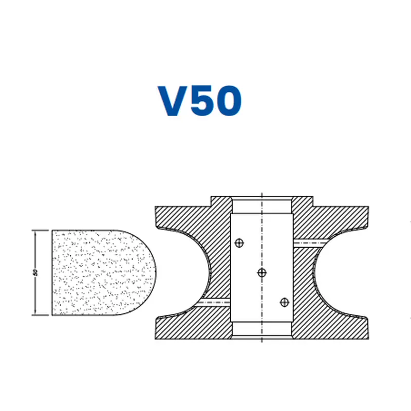 V50(50mm Full Bullnose - Line 60 (Bore 35))EHS Kit (All materials high speed) / Breaker