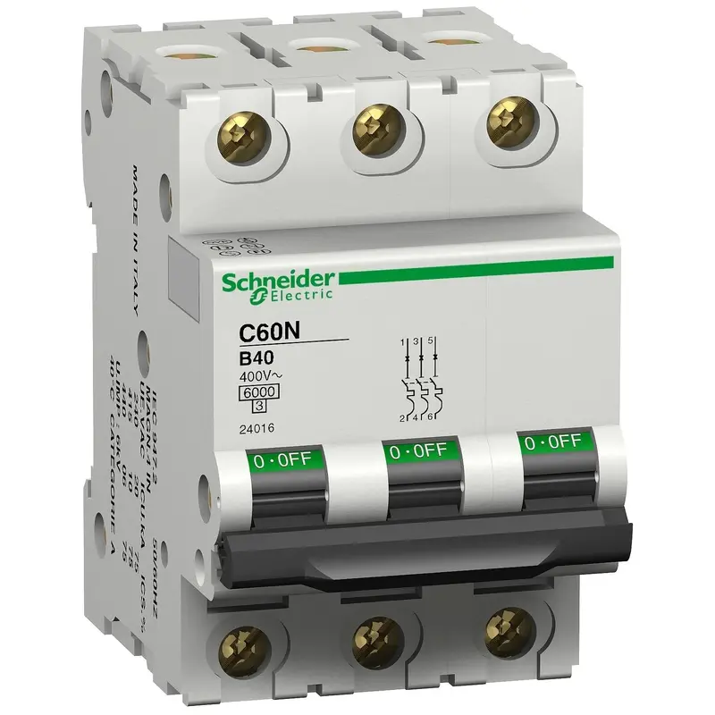 Schneider C60N Circuit Breaker 3A