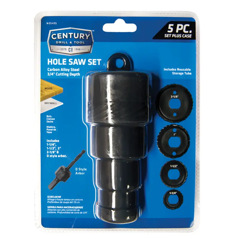 Century Carbon Hole Saw Set
