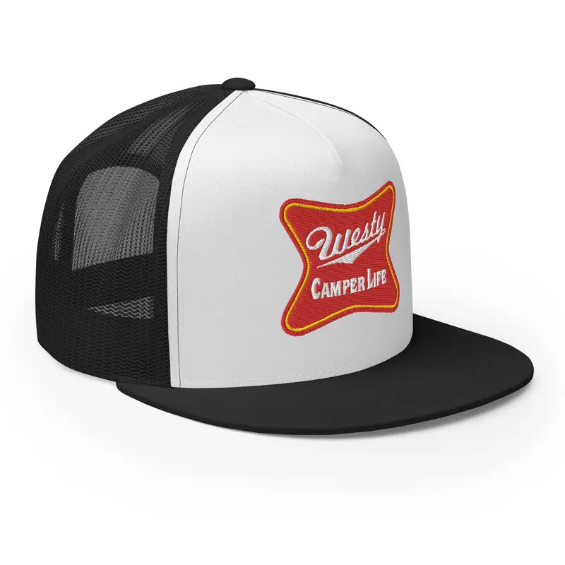 Westy Camper Life Trucker CapBlack