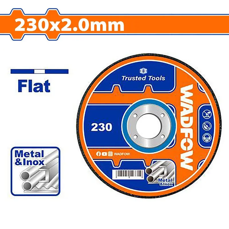 Wadfow 230mm Abrasive Metal Cutting Disc
