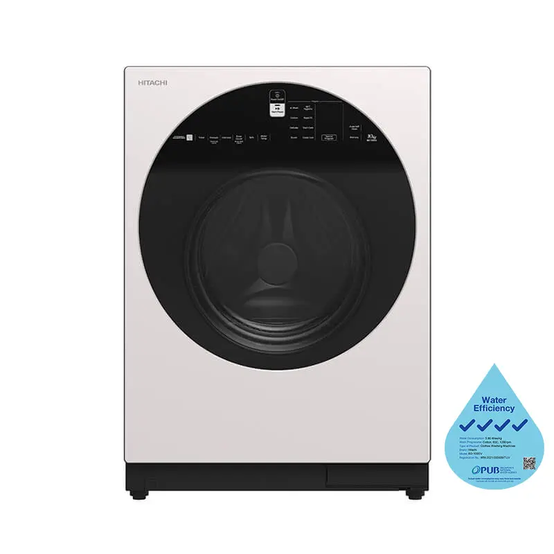 Washing Machine Front Loading 10Kg-Hitachi-BD-100GV 3CQ