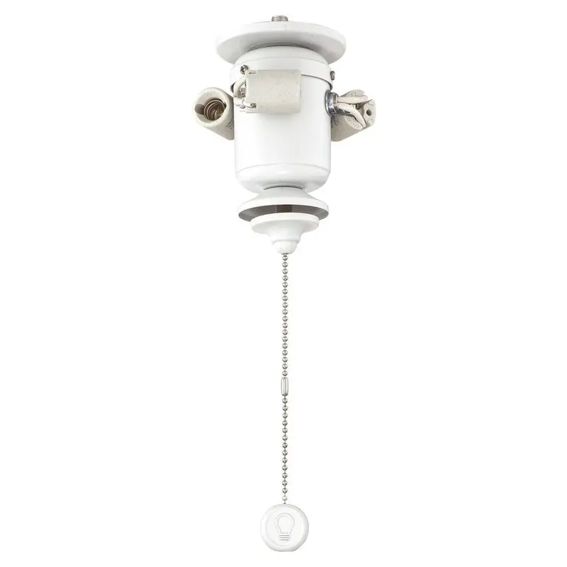 3-Light Matte White Ceiling Fan Bowl Fitter LED Light Kiteach