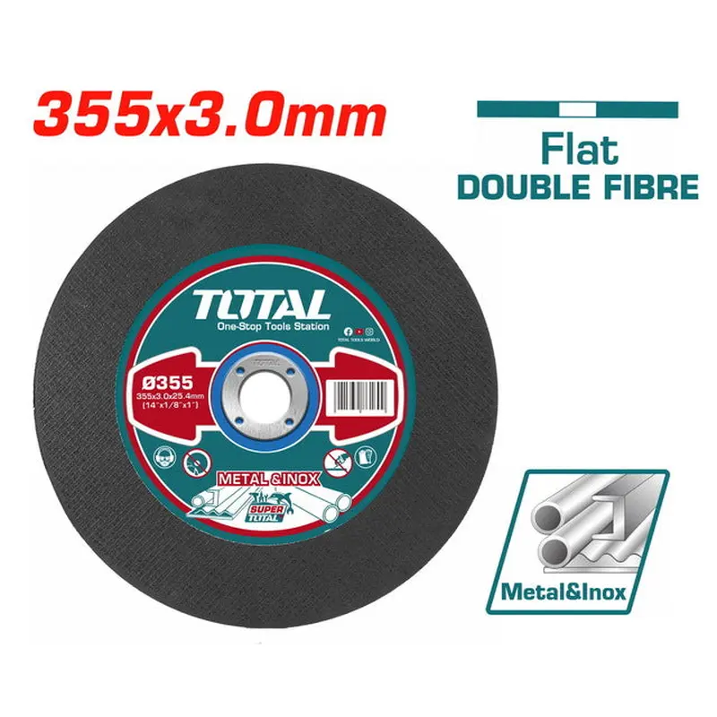 TOTAL METAL CUTTING DISC 355 X 3mm (TAC2213551)