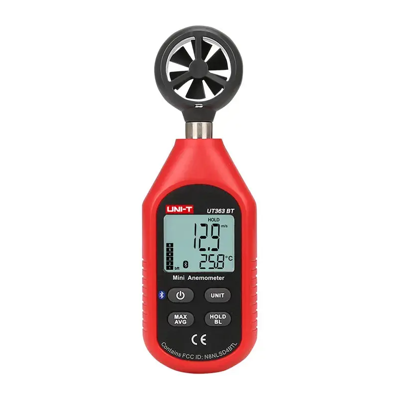 UNI-T Mini Anemometer Bluetooth Wind Speed Meter | UT363BT