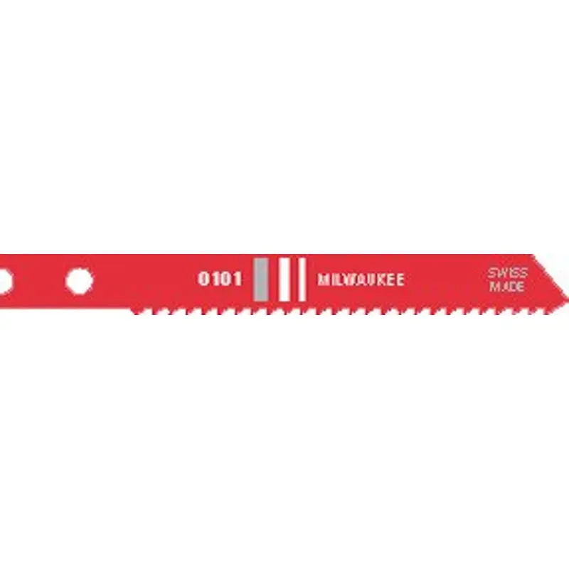 Milwaukee 48-42-5161 Jig Saw Blade, 9/32 in W, 3 in L, 24 TPI, Bi-Metal Cutting Edge