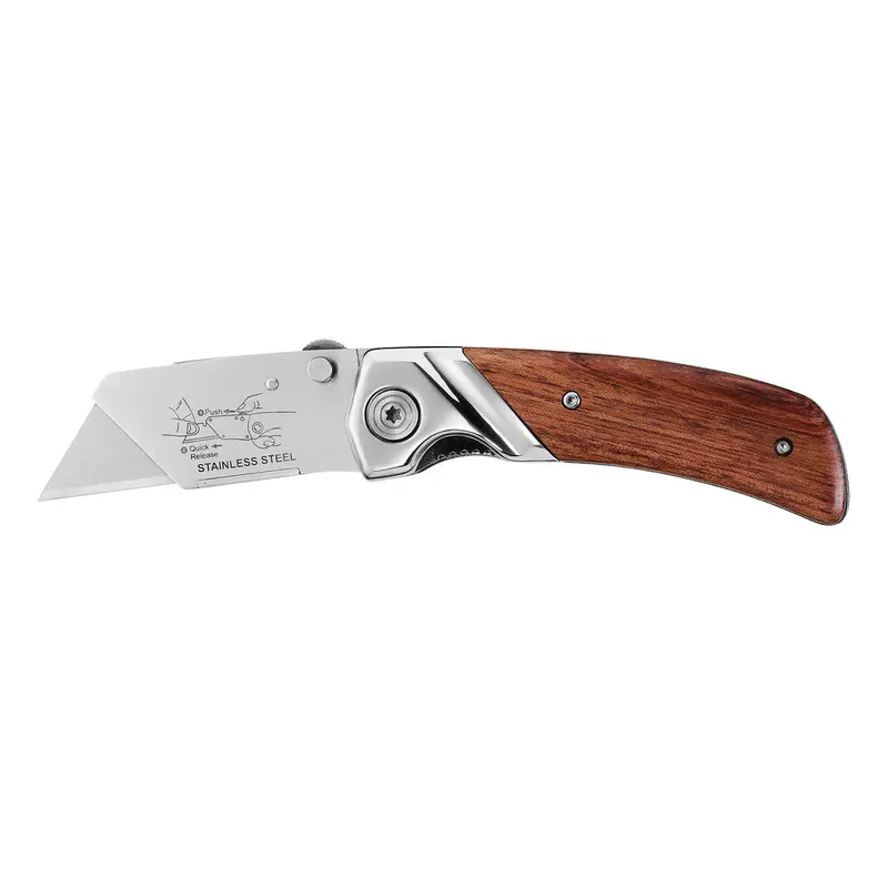 Folding Knife Wooden Handle
