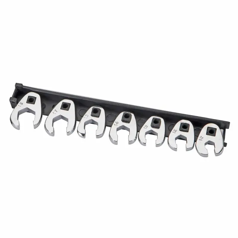 3/8 in. Metric Crowfoot Flare Nut Wrench Set, 7 Pc.