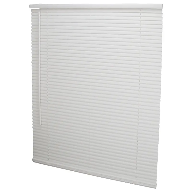 Simple Spaces PVCMB-9A Blind, 64 in L, 34 in W, Vinyl, White