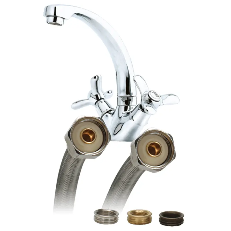 Fluidmaster Universal / Fits-All Faucet Connector 1/2" x 30"1/2" x 30"