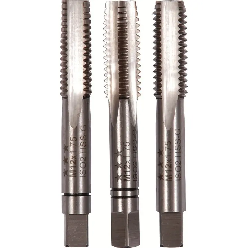 PROJAHN Metric HSS-G DIN 352 M 3 Hand Tap Set for Steel and Metals | 93030