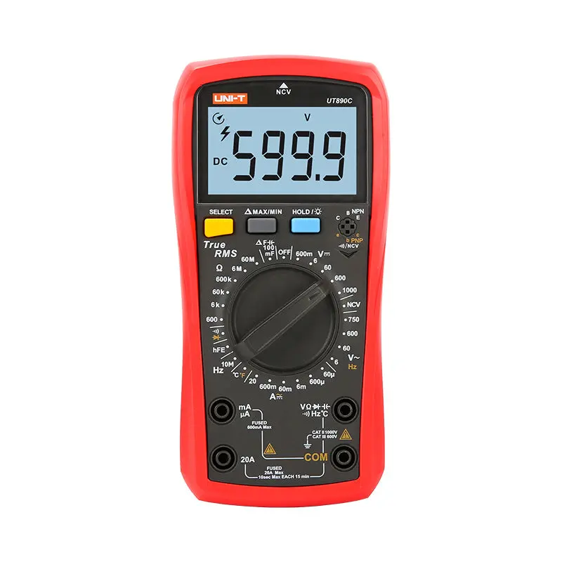 UNI-T True RMS Digital Multimeter | UT890C
