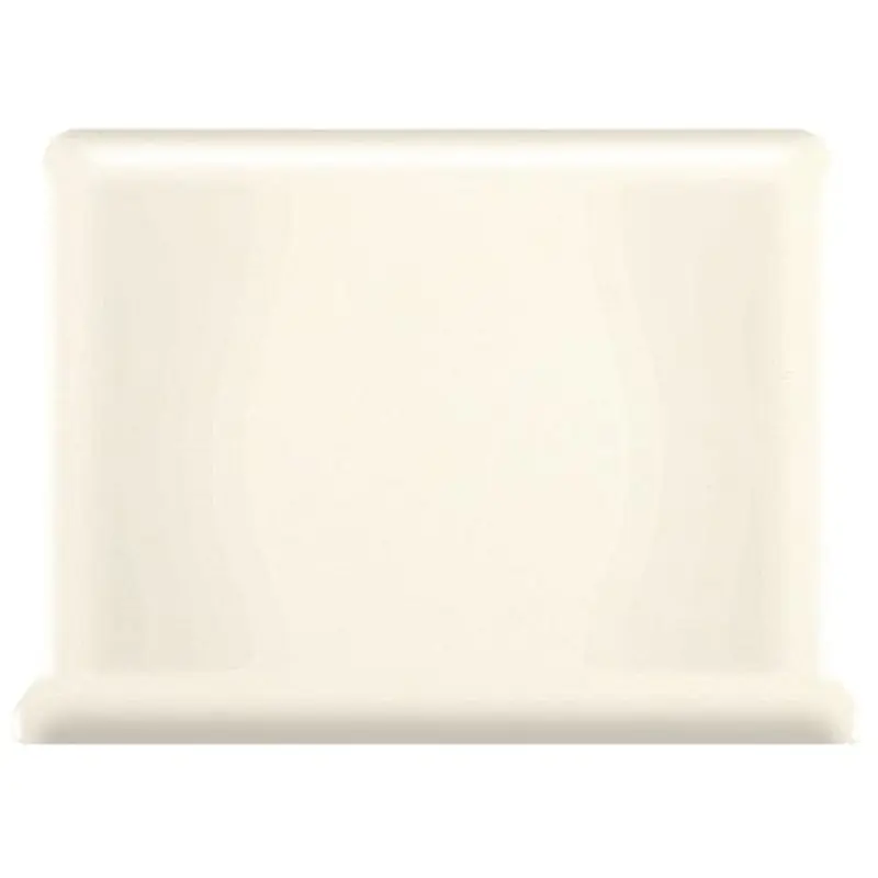American Olean Matte Biscuit Ceramic Cove Base Tile (4-in x 6-in)Designer White