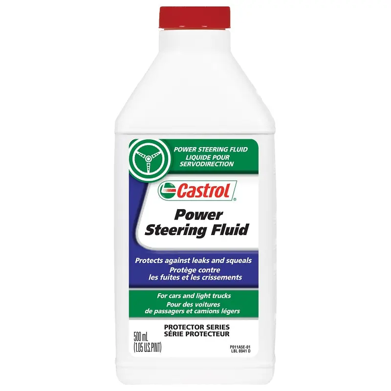 Castrol 00789-47 Power Steering Fluid, 500 mL