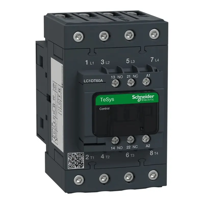 Everlink 4p 18.5kw ith=60a coil 220v  | LC1DT60AM7