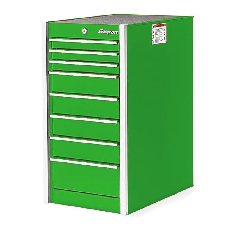 Snap-on 19" Eight-Drawer End Cab Extreme Green